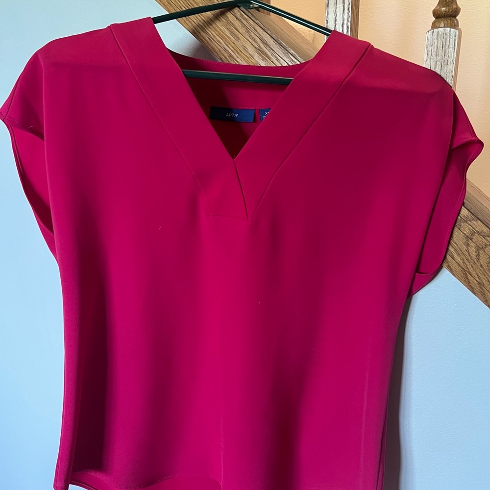 Apt. 9 Women's Fuchsia Blouse